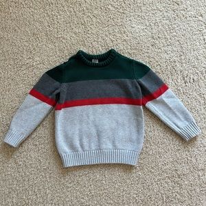 Color Block Striped Sweater